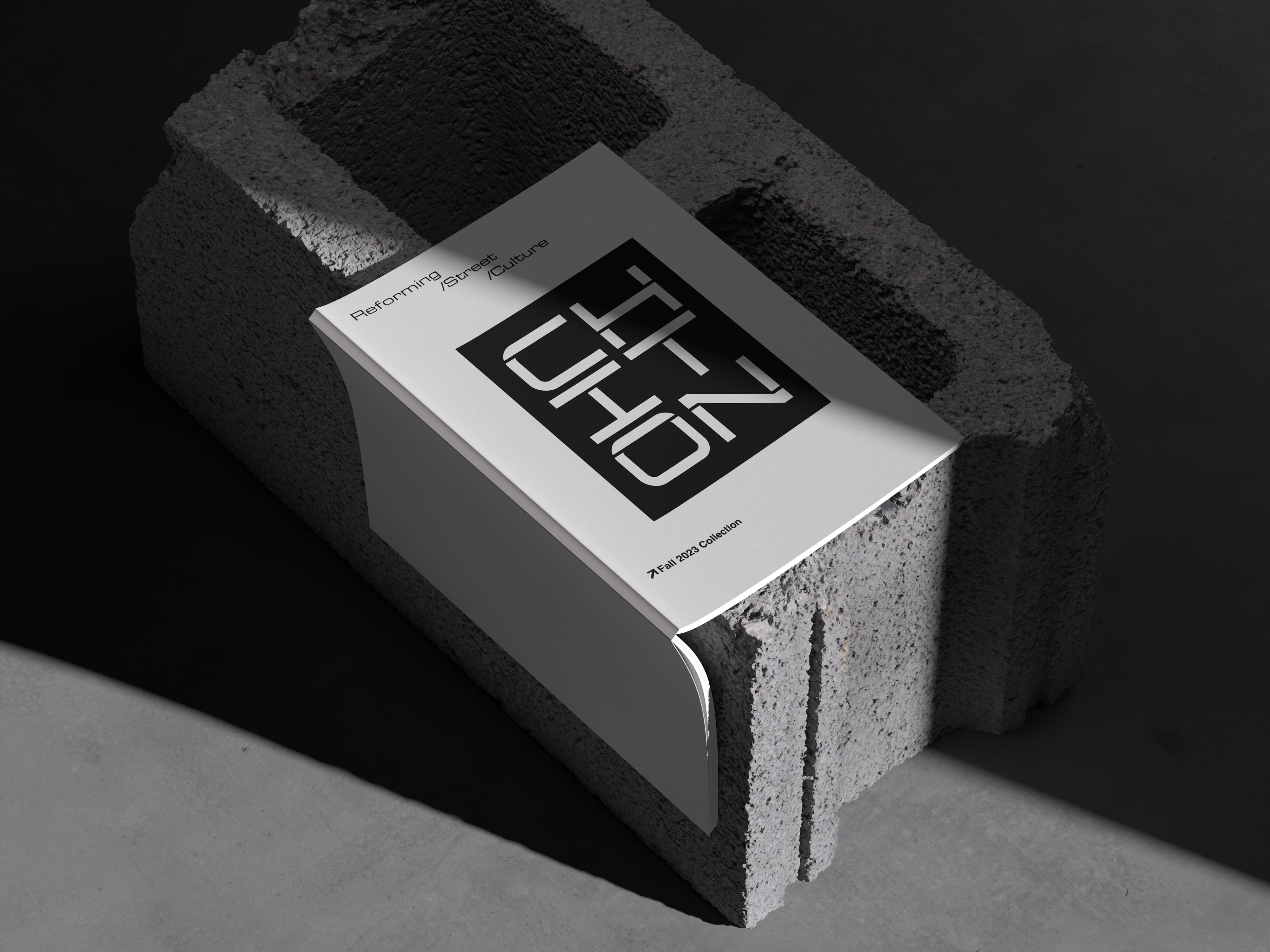 Chiton collection magazine mockup